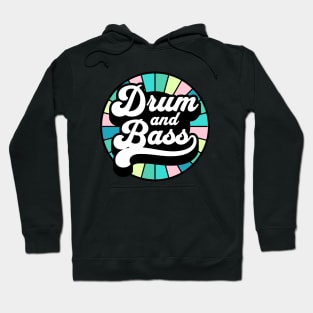 DRUM AND BASS  - Color Wheel Hoodie